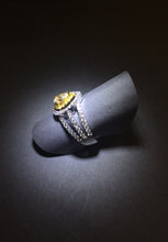 將圖片載入圖庫檢視器 Open-space Yellow Diamond Ring