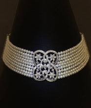 將圖片載入圖庫檢視器 Vintage Cultured Pearl Choker Necklace