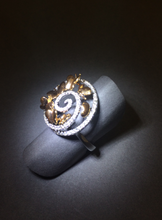 Load image into Gallery viewer, Multi-Butterfly Diamond Ring