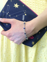 將圖片載入圖庫檢視器 Blue Sapphire Diamond Bracelet