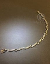 將圖片載入圖庫檢視器 Square-link Diamond Bracelet