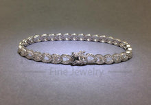 Load image into Gallery viewer, Infinity-Link Diamond Bracelet