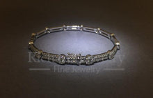 將圖片載入圖庫檢視器 Double-row Halo-link Diamond Bracelet