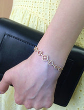 이미지를 갤러리 뷰어에 로드 , Heart & Star Diamond Bracelet