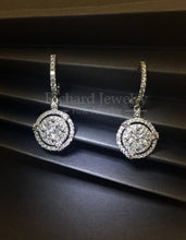 將圖片載入圖庫檢視器 Cluster Drop Diamond Earrings