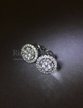將圖片載入圖庫檢視器 Halo Stud Diamond Earrings