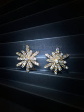 Load image into Gallery viewer, Blossom Flower Diamond Earrings
