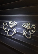 將圖片載入圖庫檢視器 Multi-Loop Diamond Earring Jackets