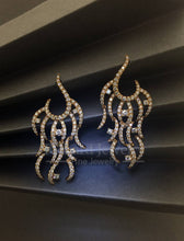 將圖片載入圖庫檢視器 Diamond Chandelier Earrings