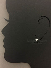 將圖片載入圖庫檢視器 Diamond Heart Stud Earrings