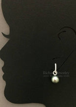 將圖片載入圖庫檢視器 Hoop Drop Tahitian Pearl Earrings