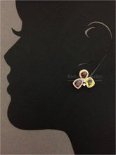 將圖片載入圖庫檢視器 Multi-color Sapphire Pearl Earrings