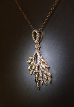 Load image into Gallery viewer, Peacock Diamond Pendant
