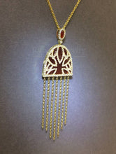 將圖片載入圖庫檢視器 Red Agate Tassel Pendant