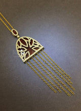 將圖片載入圖庫檢視器 Red Agate Tassel Pendant