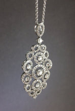 Load image into Gallery viewer, Multi-Halo Diamond Pendant