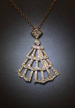 Load image into Gallery viewer, Open-space Diamond Pendant
