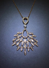 Load image into Gallery viewer, Peacock Diamond Pendant
