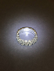 Classic Pave Diamond Soft Ring