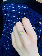 Carica l'immagine nel visualizzatore di Gallery, Classic Yellow Diamond Ring