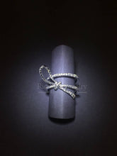 將圖片載入圖庫檢視器 Ribbon Openwork Diamond Ring
