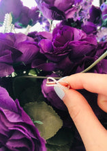 將圖片載入圖庫檢視器 Two-Tone Gold Crisscross Diamond Ring