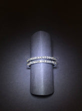將圖片載入圖庫檢視器 Open-Space Double-Band Diamond Ring