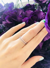 將圖片載入圖庫檢視器 Open-Space Double-Band Diamond Ring