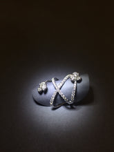 將圖片載入圖庫檢視器 Open-space Flowers Diamond Ring