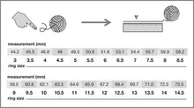 画像をギャラリービューアに読み込む, Open Space Multi-row Diamond Ring