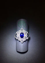 Load image into Gallery viewer, Blue Sapphire Diamond Ring
