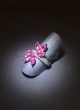 將圖片載入圖庫檢視器 Pink Sapphire Diamond Rings