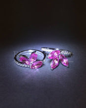 將圖片載入圖庫檢視器 Pink Sapphire Diamond Rings