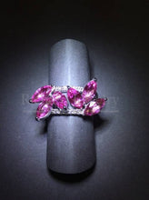 將圖片載入圖庫檢視器 Pink Sapphire Diamond Rings