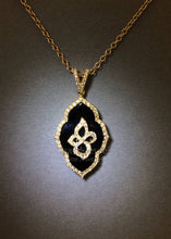 將圖片載入圖庫檢視器 Contemporary Agate Diamond Pendant