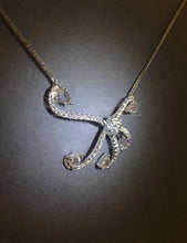 Load image into Gallery viewer, Wavy Diamond Necklace
