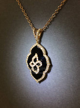 將圖片載入圖庫檢視器 Contemporary Agate Diamond Pendant