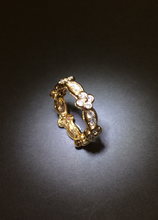 Load image into Gallery viewer, Eternity Floral Diamond Ring

