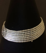 이미지를 갤러리 뷰어에 로드 , Vintage Cultured Pearl Section Necklace
