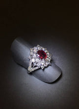 Load image into Gallery viewer, Elegant Ruby Diamond Ring
