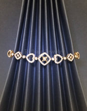 將圖片載入圖庫檢視器 Heart &amp; Star Diamond Bracelet
