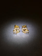 Load image into Gallery viewer, Heart &amp; Star Diamond Earrings
