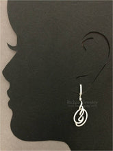 Carica l&#39;immagine nel visualizzatore di Gallery, Open-space Wavy Diamond Earring
