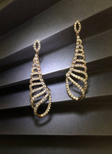 Load image into Gallery viewer, Diamond Dangling Earrings
