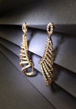 將圖片載入圖庫檢視器 Diamond Dangling Earrings by RJ
