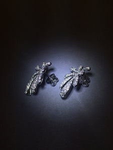 Floral Diamond Earrings