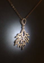 Load image into Gallery viewer, Peacock Diamond Pendant
