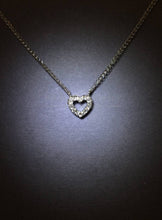 이미지를 갤러리 뷰어에 로드 , Heart-in-Heart Diamond Pendant Necklace
