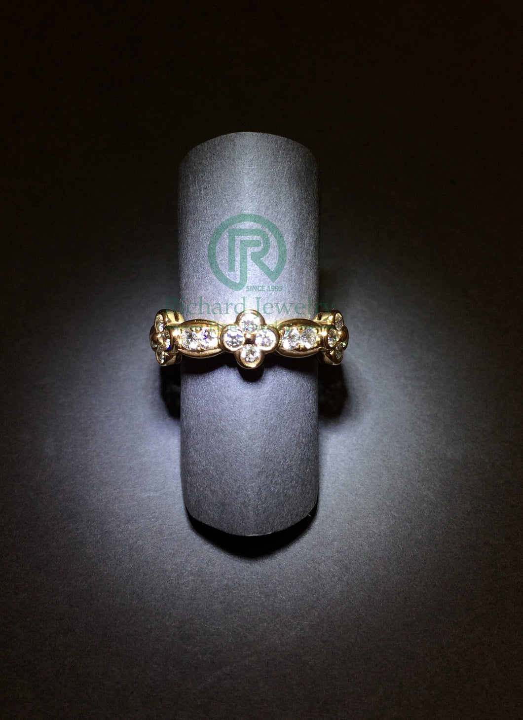 Eternity Floral Diamond Ring