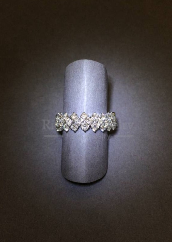 Classic Pave Diamond Soft Ring